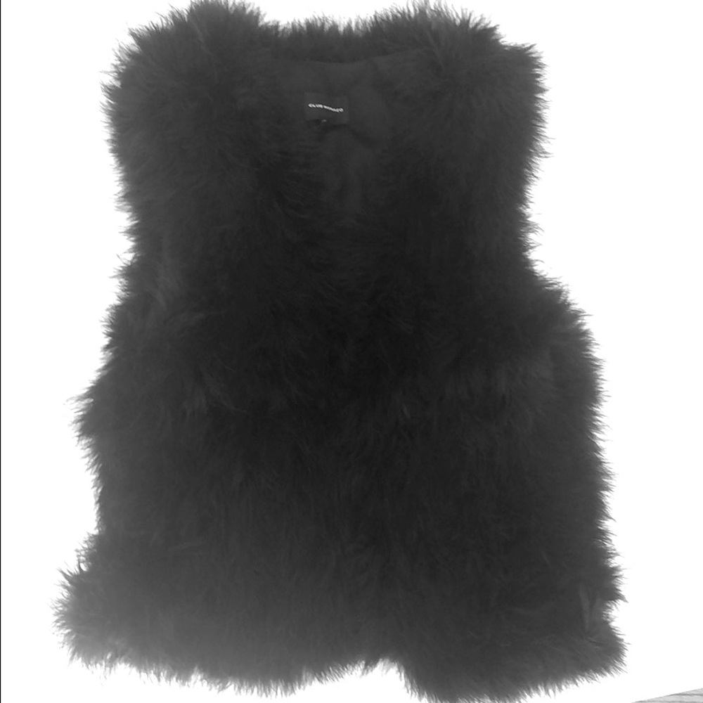 Club Monaco feather vest